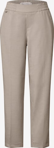 STREET ONE Slim fit Pants in Beige: front