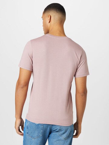 Coupe slim T-Shirt JACK & JONES en rose