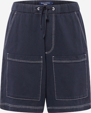 Marc O'Polo DENIM Regular Broek in Blauw: voorkant