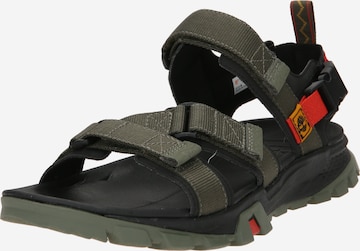 TIMBERLAND Patikointisandaalit 'Garrison' värissä vihreä: etupuoli