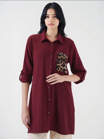 Camicia da donna di Bigdart in rosso: frontale