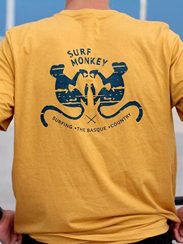 Surf Monkey Shirt in Gelb