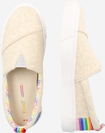 TOMS - Sapatilhas slip-on 'ALPARGATA FENIX SLIP ON' em bege