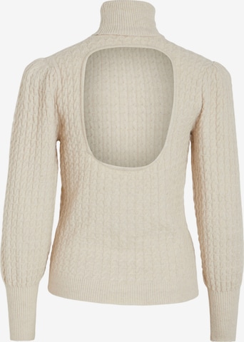VILA Sweater 'DEPAN' in Beige