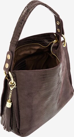 faina Shoulder Bag in Brown