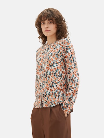 TOM TAILOR Blouse in Mixed colours