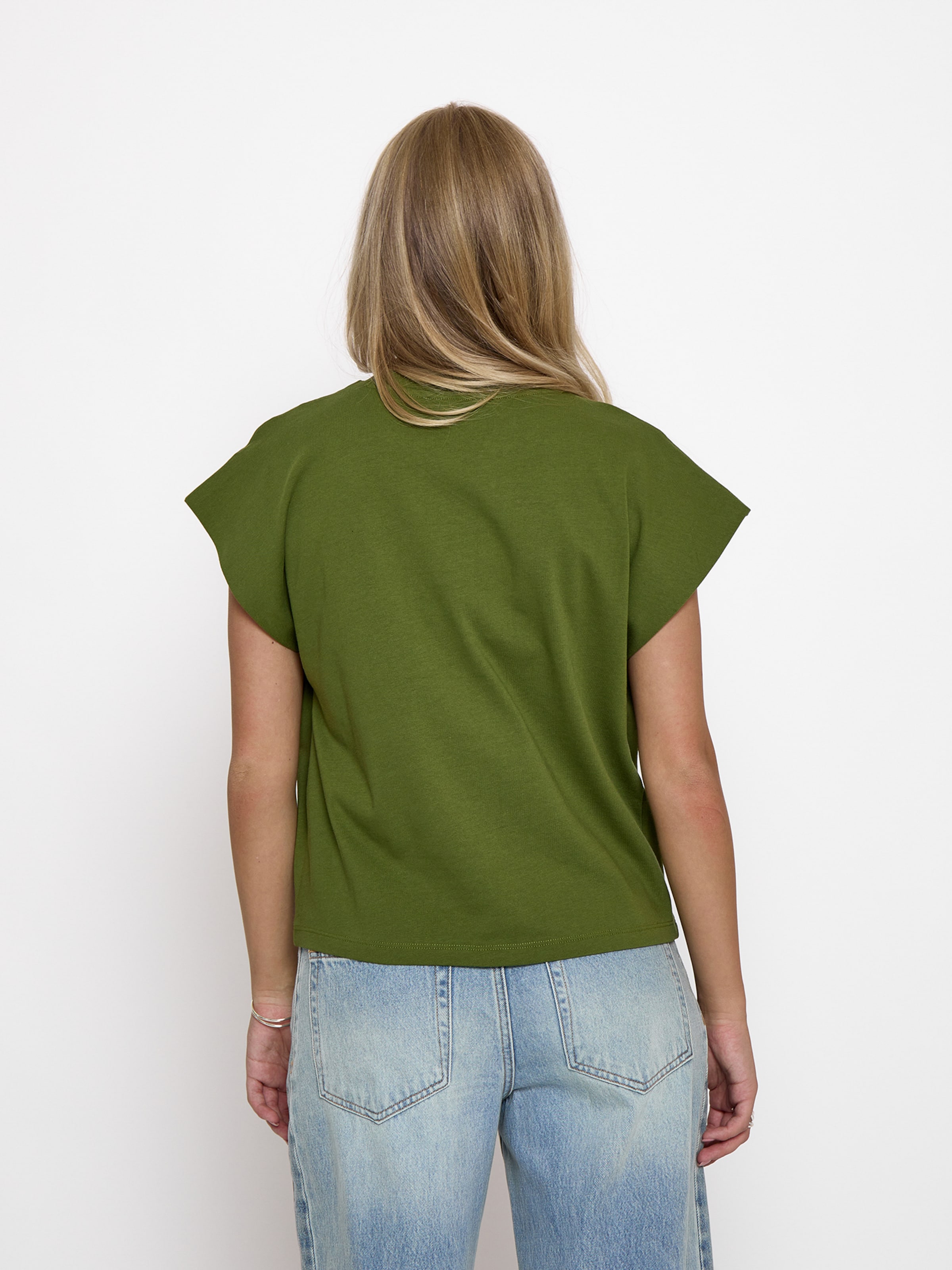 Top di minus in verde