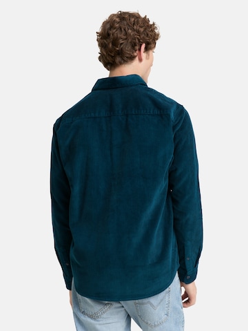 TOM TAILOR DENIM Comfort fit Overhemd in Groen