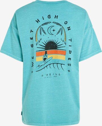 O'NEILL T-Shirt Beach Vintage High On Tides in Blau