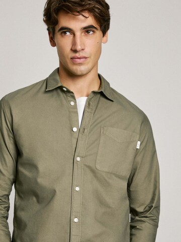 Pepe Jeans Regular fit Overhemd in Groen