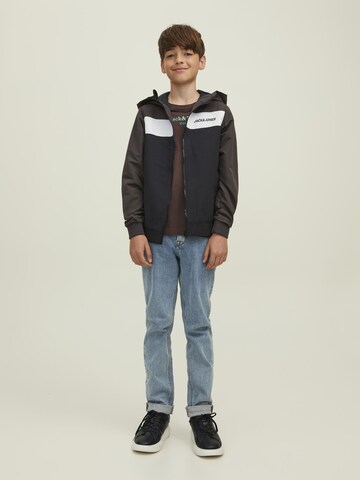 Jack & Jones Junior Between-Season Jacket 'JJERush' in Brown