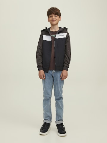 Jack & Jones Junior Between-Season Jacket 'Rush' in Brown