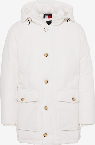 Parka d’hiver TOMMY HILFIGER en blanc : devant