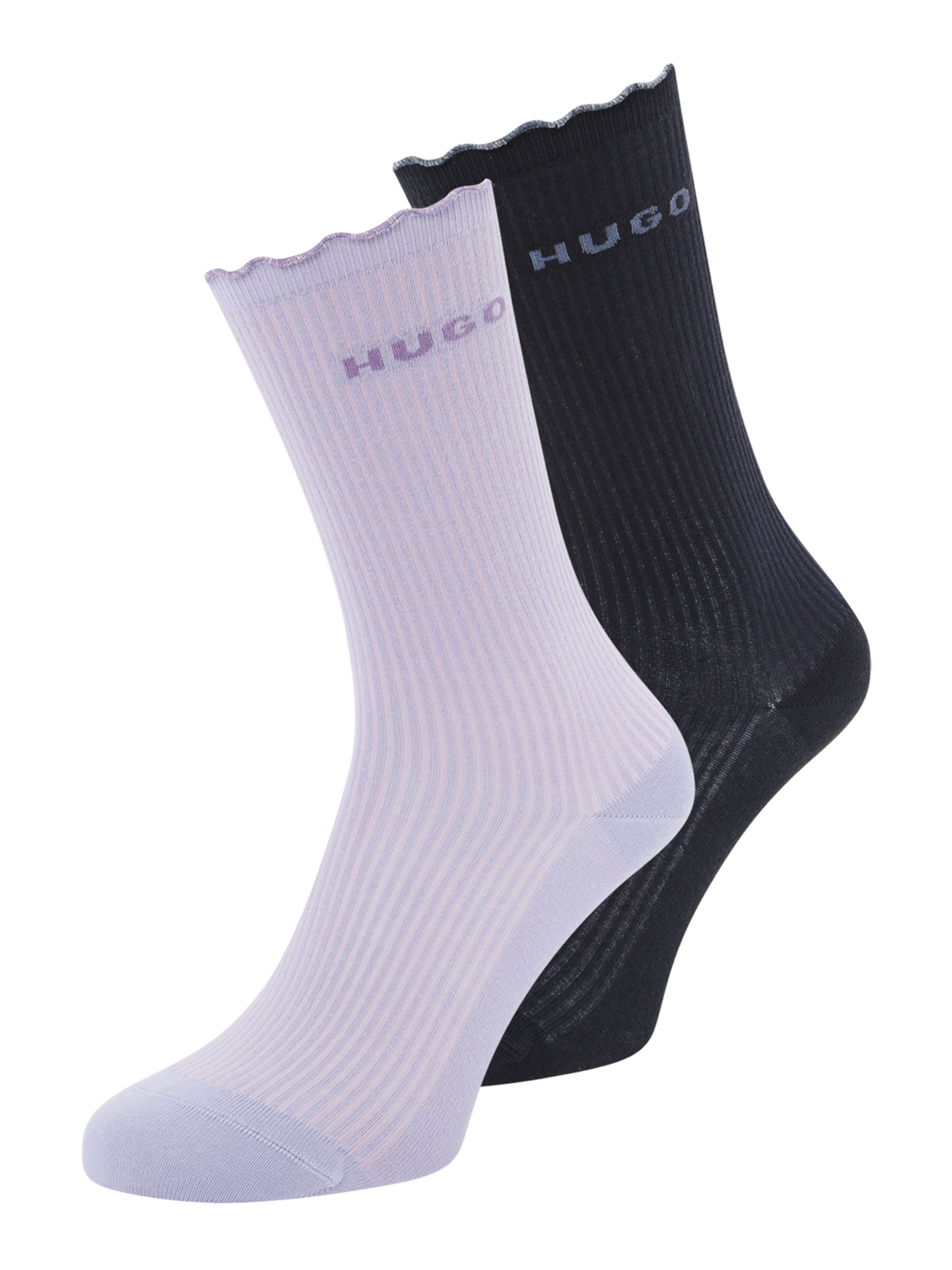 HUGO Κάλτσες σε μπλε: μπροστά