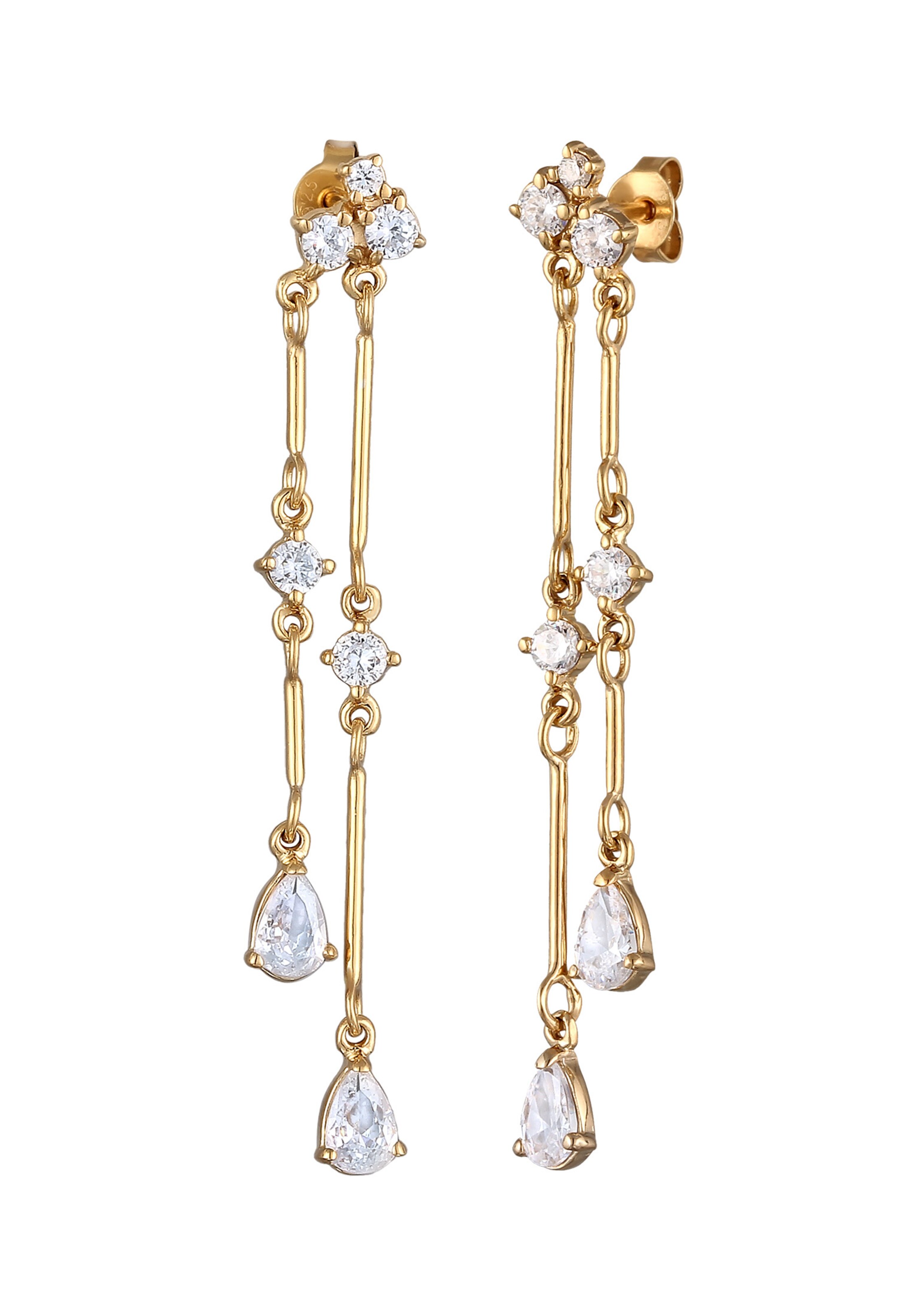 ELLI PREMIUM Earrings in Gold: front