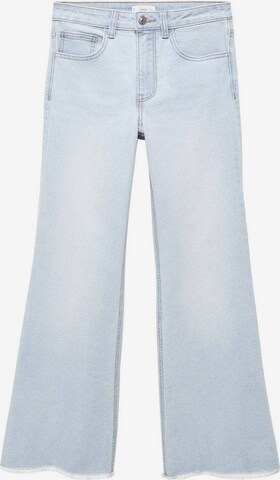 MANGO TEEN Wide Leg Jeans in Blau: predná strana