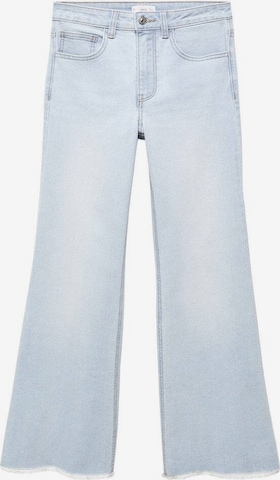 MANGO TEEN Wide leg Jeans in Blue: front
