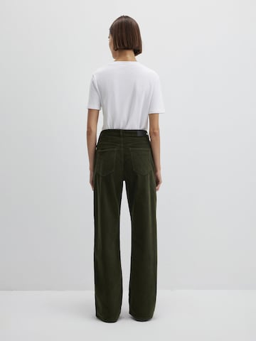 Mavi Flared Hose 'Malibu' in Grün