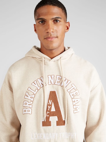 ABOUT YOU Sweatshirt 'Semih' in Beige