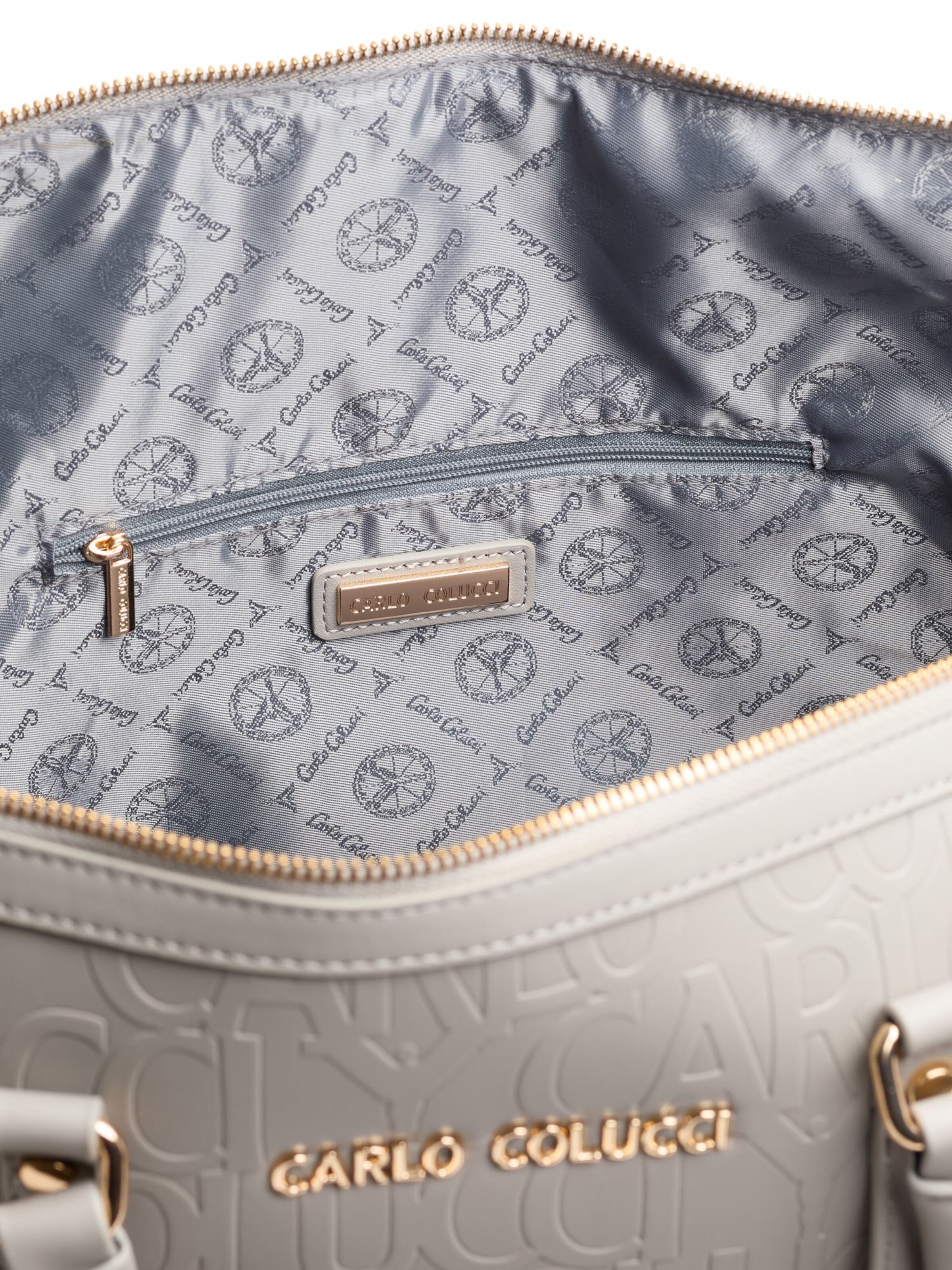 Carlo Colucci Weekend bag 'Elias' in Grey