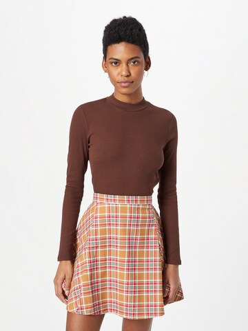 Monki Shirt in Brown: front