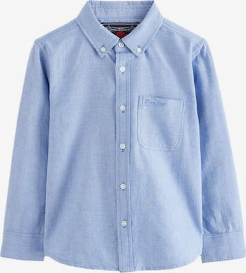 Superdry & Co Overhemd in Blauw: voorkant