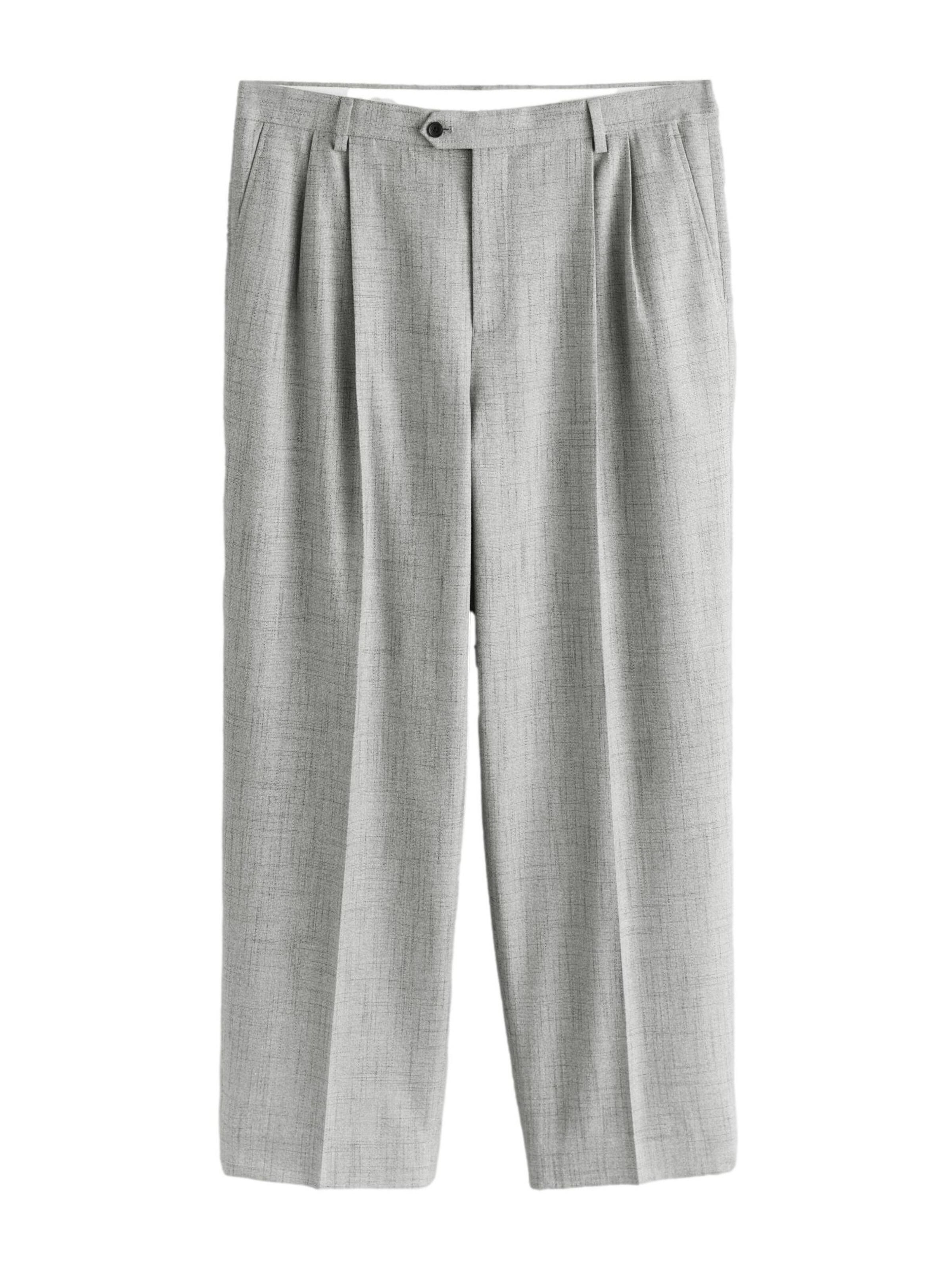 Next Pantalon à pince en anthracite / gris clair, Vue avec produit