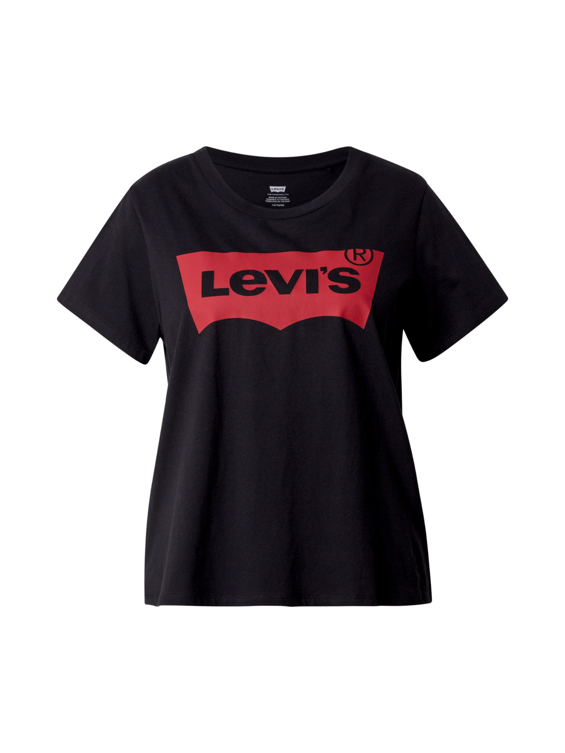 Levi's® Plus Póló 'The Perfect Tee ' - fekete: elől