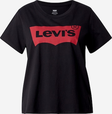 Levi's® Plus Paita 'The Perfect Tee ' värissä musta: etupuoli