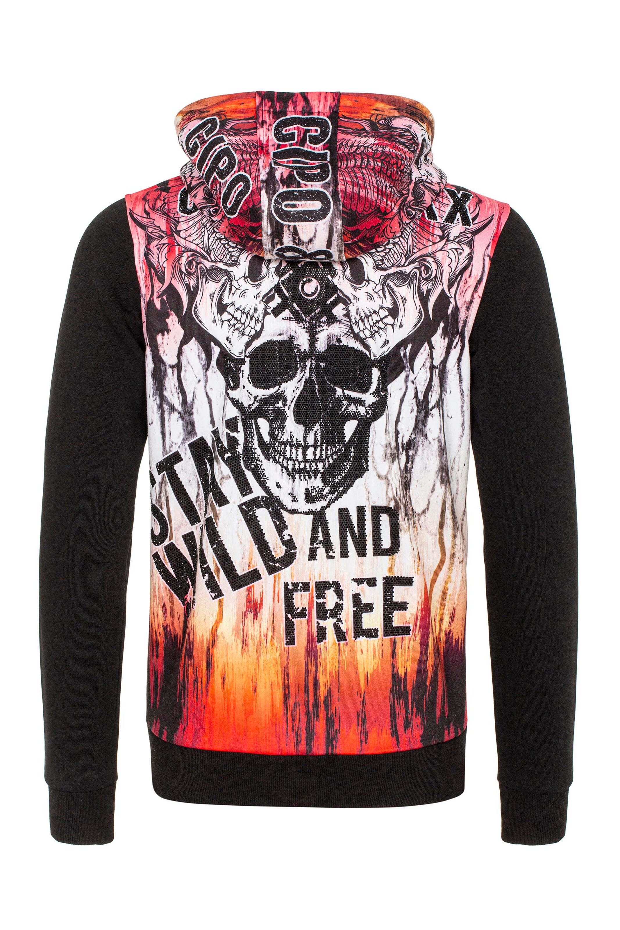 Veste de survêtement CIPO & BAXX en noir