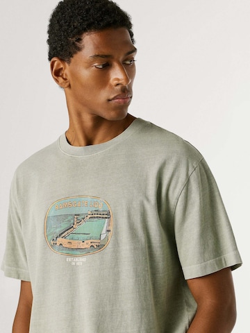 Maglietta 'Shaye' di Pepe Jeans in verde