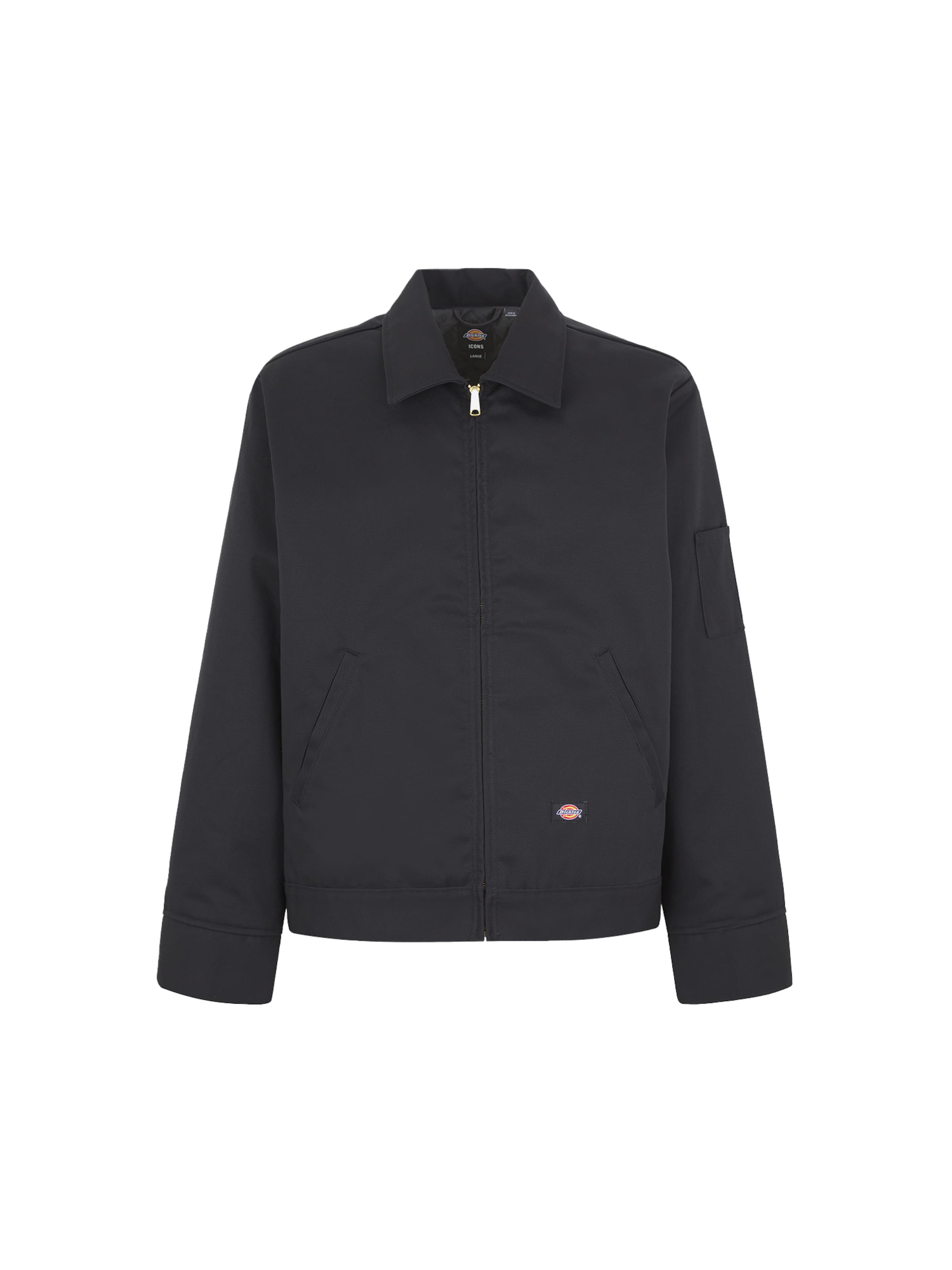 DICKIES Kurtka przejściowa 'Eisenhower' w kolorze czarny: przód