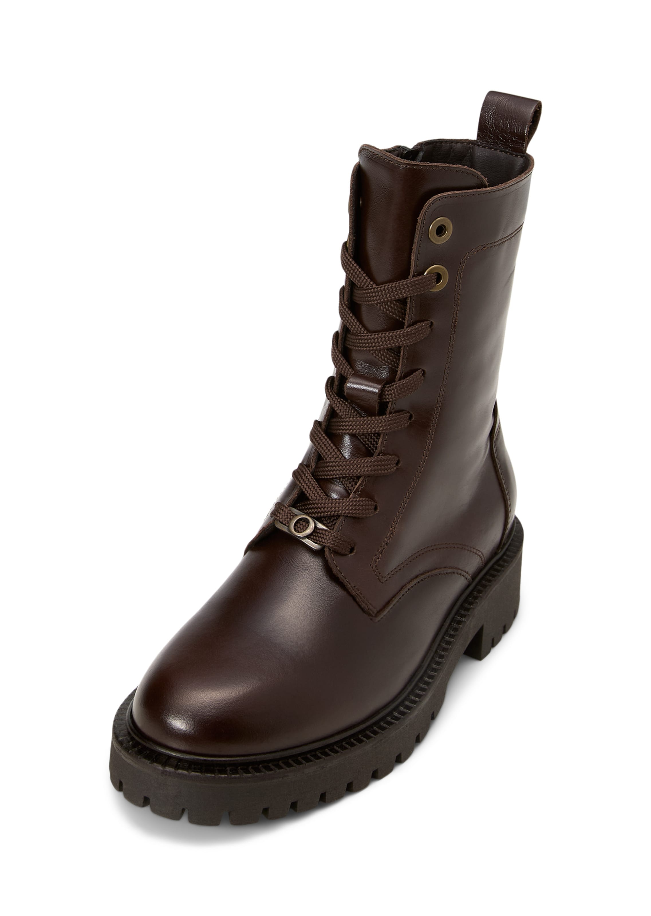 Marc O'Polo Stiefelette in Braun: Vorderseite