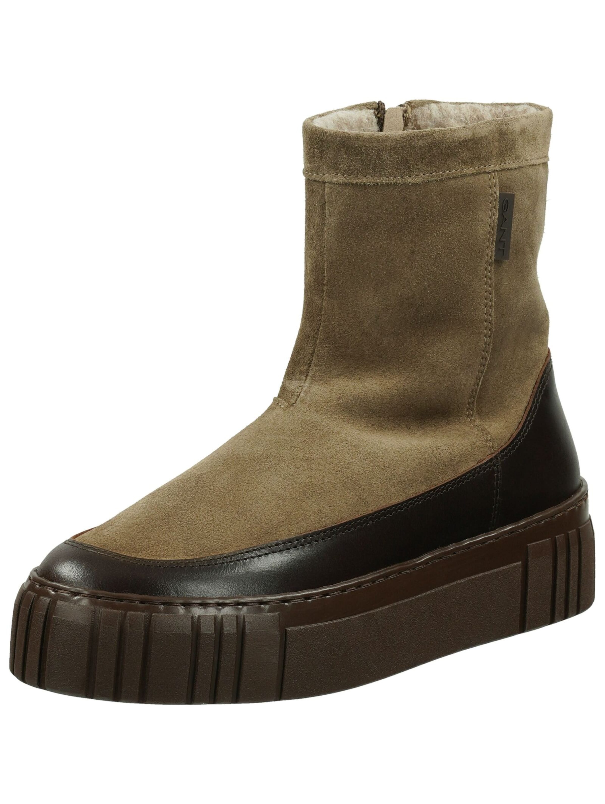 GANT Ankle Boots 'Snowmont' in Green: front