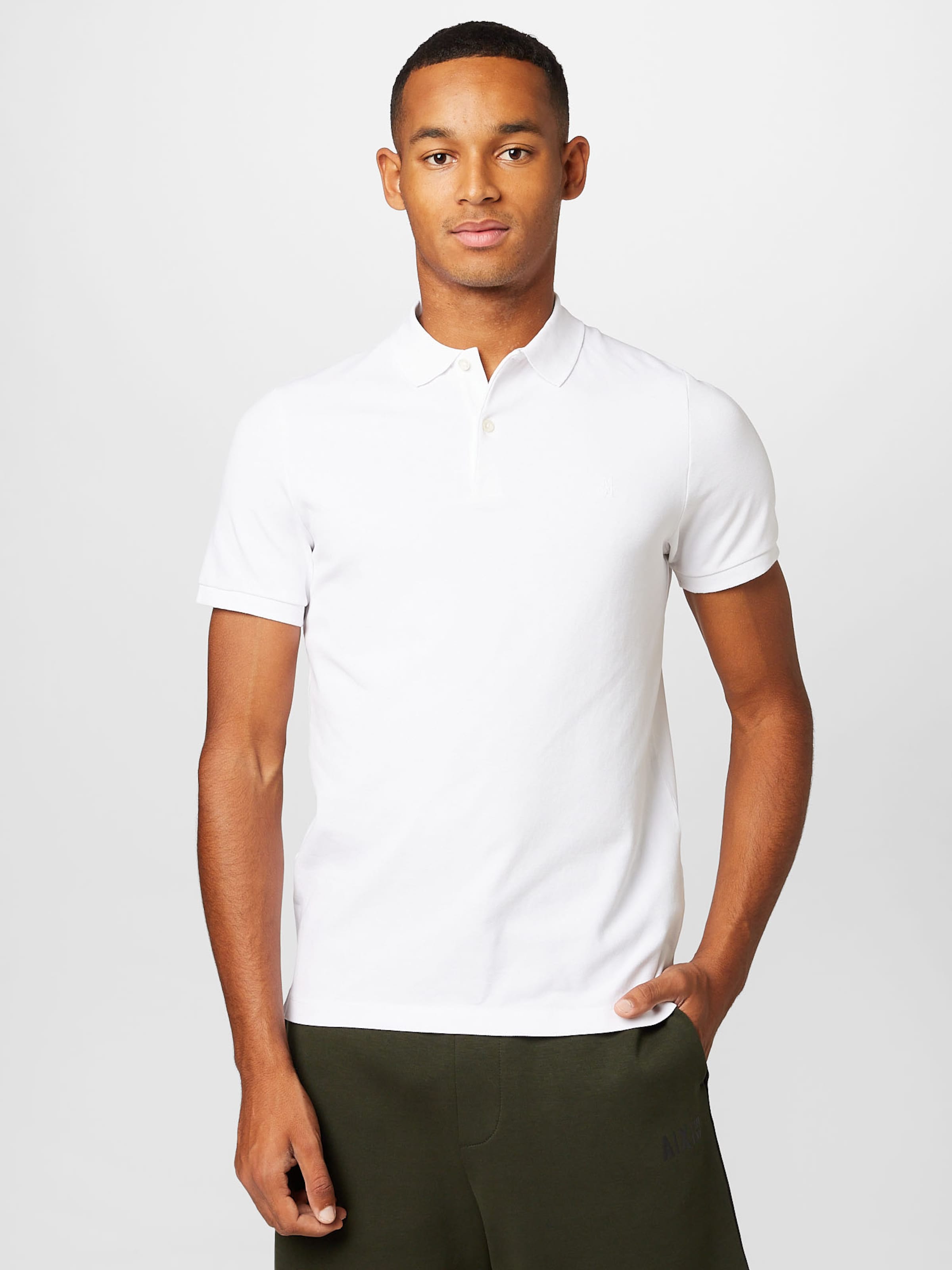 Marc O Polo Shirt in White ABOUT YOU