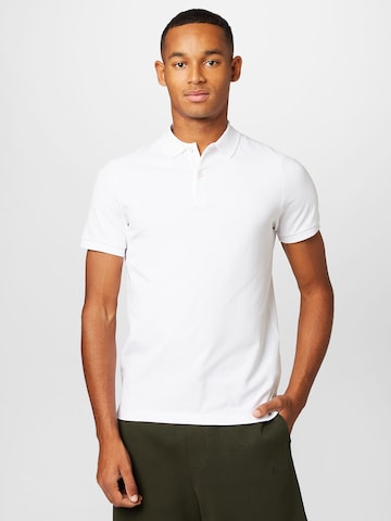 T-Shirt Marc O'Polo en blanc : devant