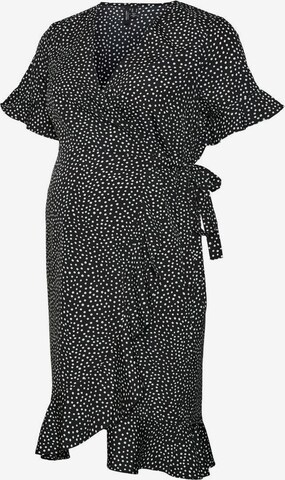 Vero Moda Maternity Šaty 'HENNA' – černá: přední strana