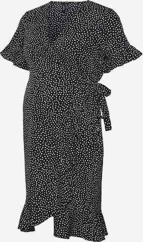 Vero Moda Maternity Φόρεμα 'HENNA' σε μαύρο: μπροστά