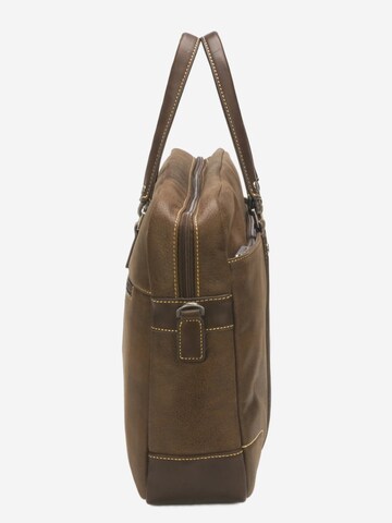 Arthur & Aston - Cartera maletín 'Arthur & Aston Porte Document Homme Chataigne' en marrón