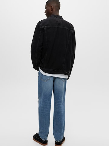 Pull&Bear Loosefit Jeans in Blau