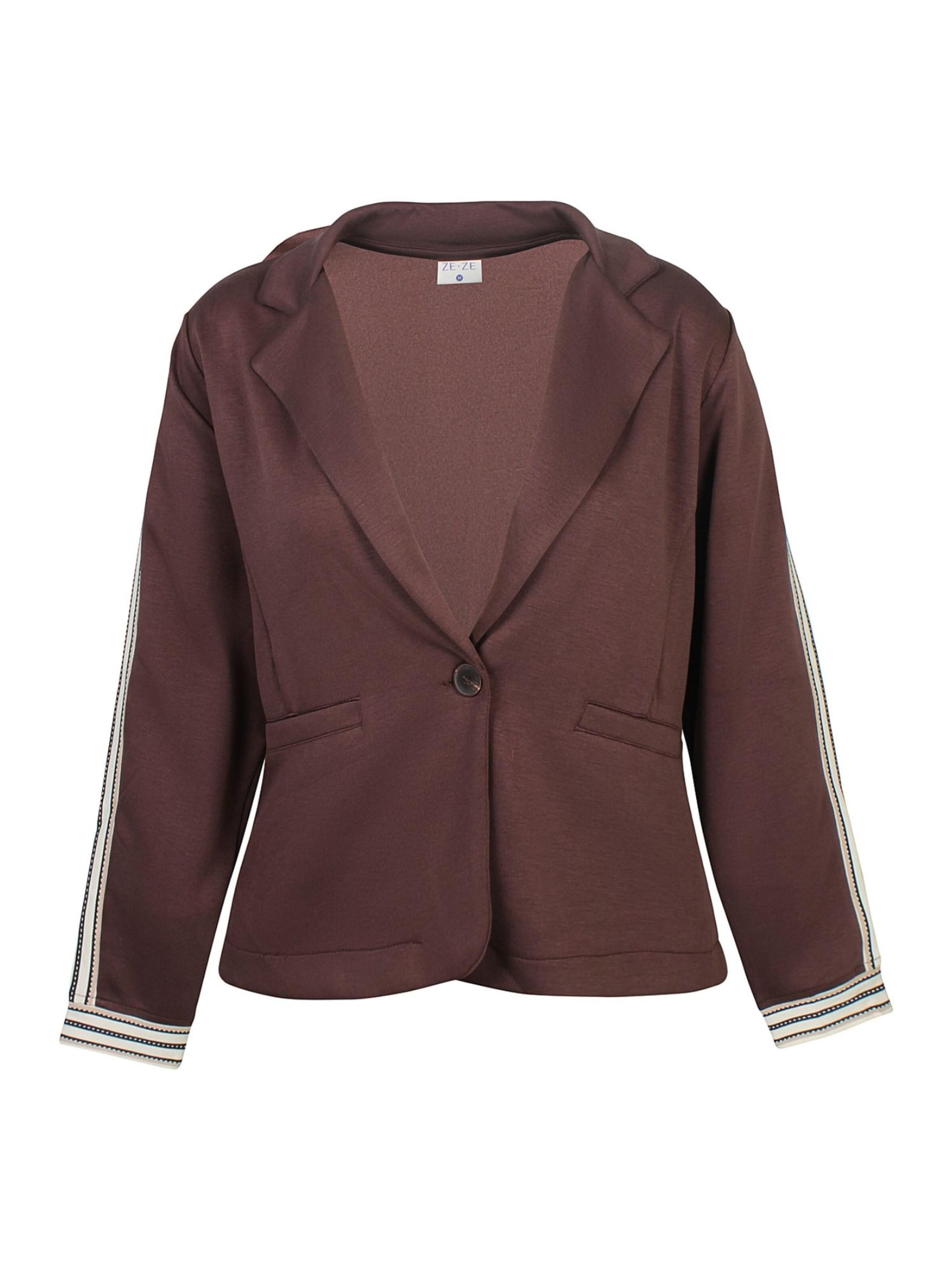 Blazer 'Hetta 276' ze-ze en marron : devant