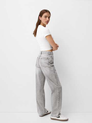 Loosefit Jean Bershka en gris