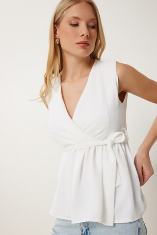 Happiness İstanbul Blouse in White