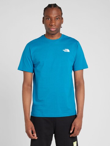 T-Shirt 'REDBOX CELEBRATION' THE NORTH FACE en bleu