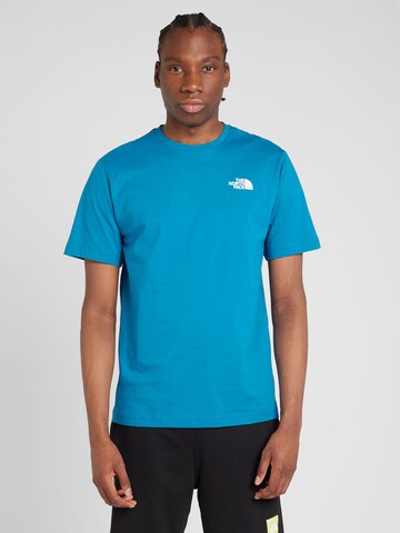 THE NORTH FACE T-Shirt 'REDBOX CELEBRATION' in Blau