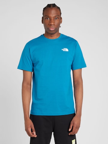 THE NORTH FACE T-Shirt 'REDBOX CELEBRATION' in Blau