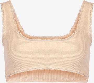 OW Collection Bustier BH 'LUCKY' in Oranje: voorkant