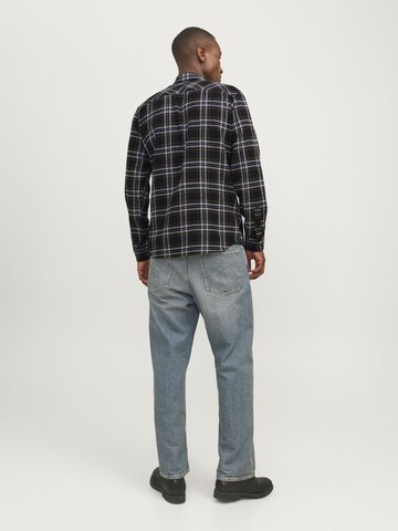 Coupe slim Chemise JACK & JONES en noir