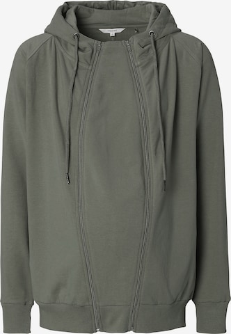 Noppies Zip-Up Hoodie 'Romee' in Green: front