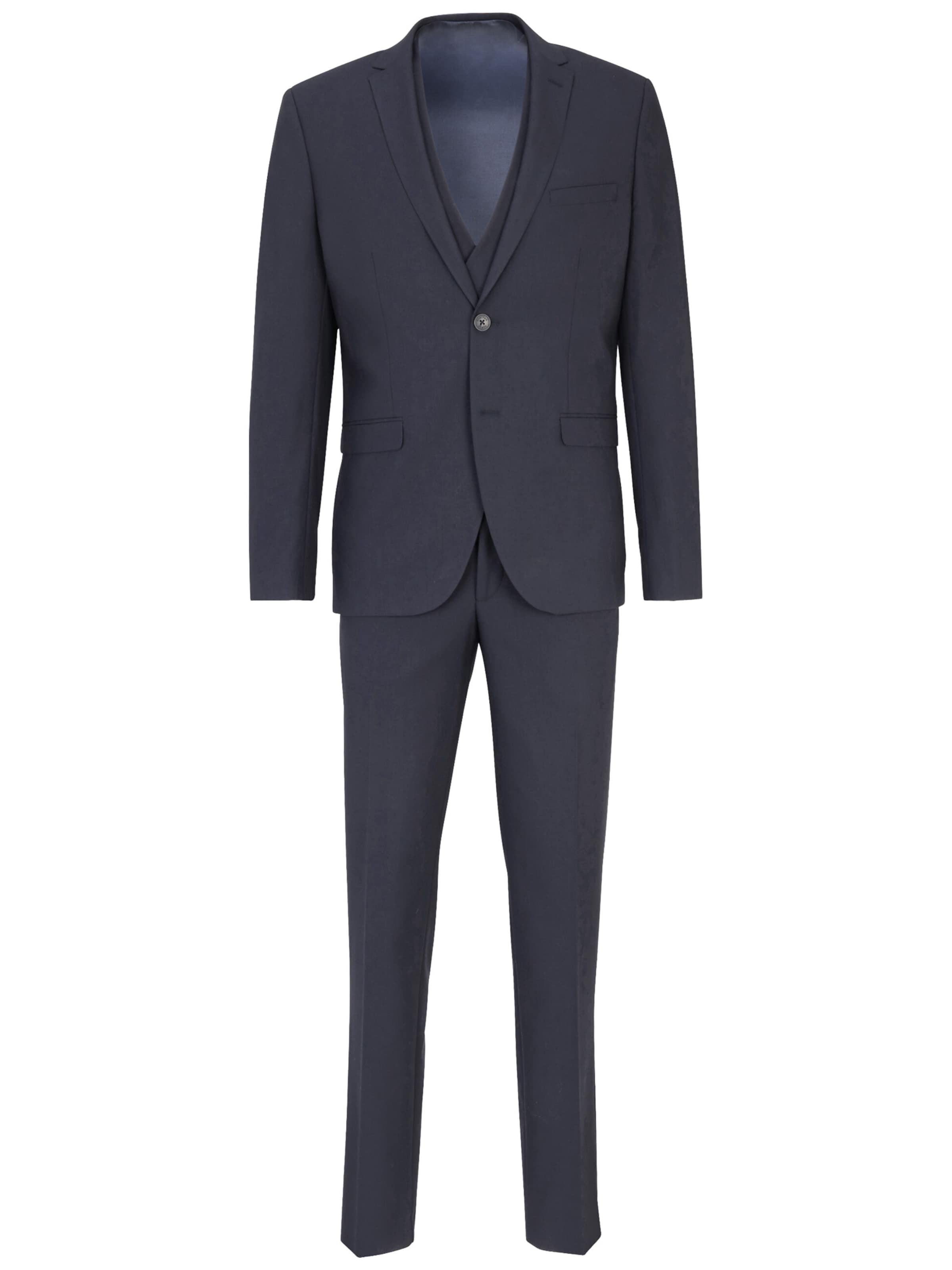 Steffen Klein Anzug in Blau: Vorderseite